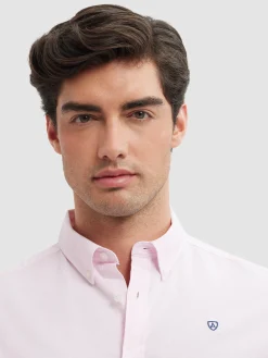 Alvaro Moreno Oxford|CAMISA OXFORD BASIC Rosa