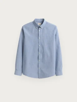 Alvaro Moreno Oxford|CAMISA OXFORD CHAMBRAY Azul