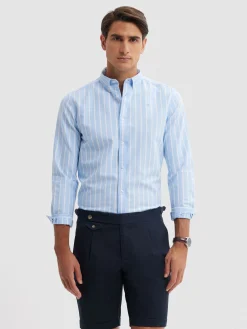 Alvaro Moreno Oxford|CAMISA OXFORD CLASSIC Azul
