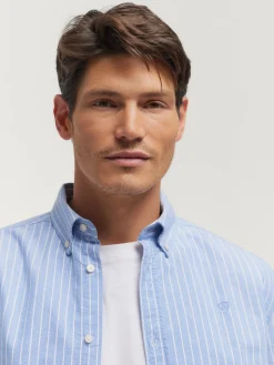 Alvaro Moreno Oxford|CAMISA OXFORD CLUB Azul
