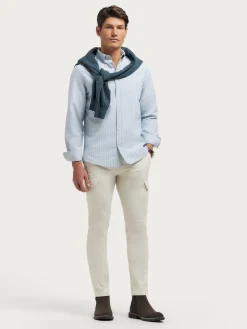 Alvaro Moreno Oxford|CAMISA OXFORD CLUB Azul