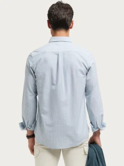Alvaro Moreno Oxford|CAMISA OXFORD CLUB Azul