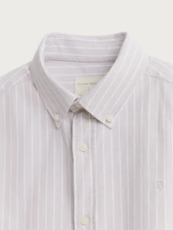 Alvaro Moreno Oxford|CAMISA OXFORD CLUB Beige