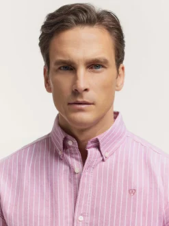 Alvaro Moreno Oxford|CAMISA OXFORD CLUB Burdeos