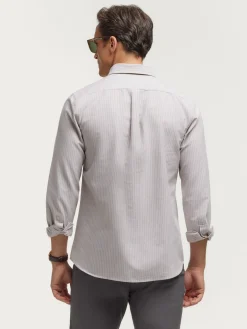 Alvaro Moreno Oxford|CAMISA OXFORD DIPLO Beige
