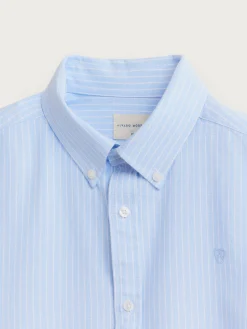 Alvaro Moreno Oxford|CAMISA OXFORD DIPLO Celeste