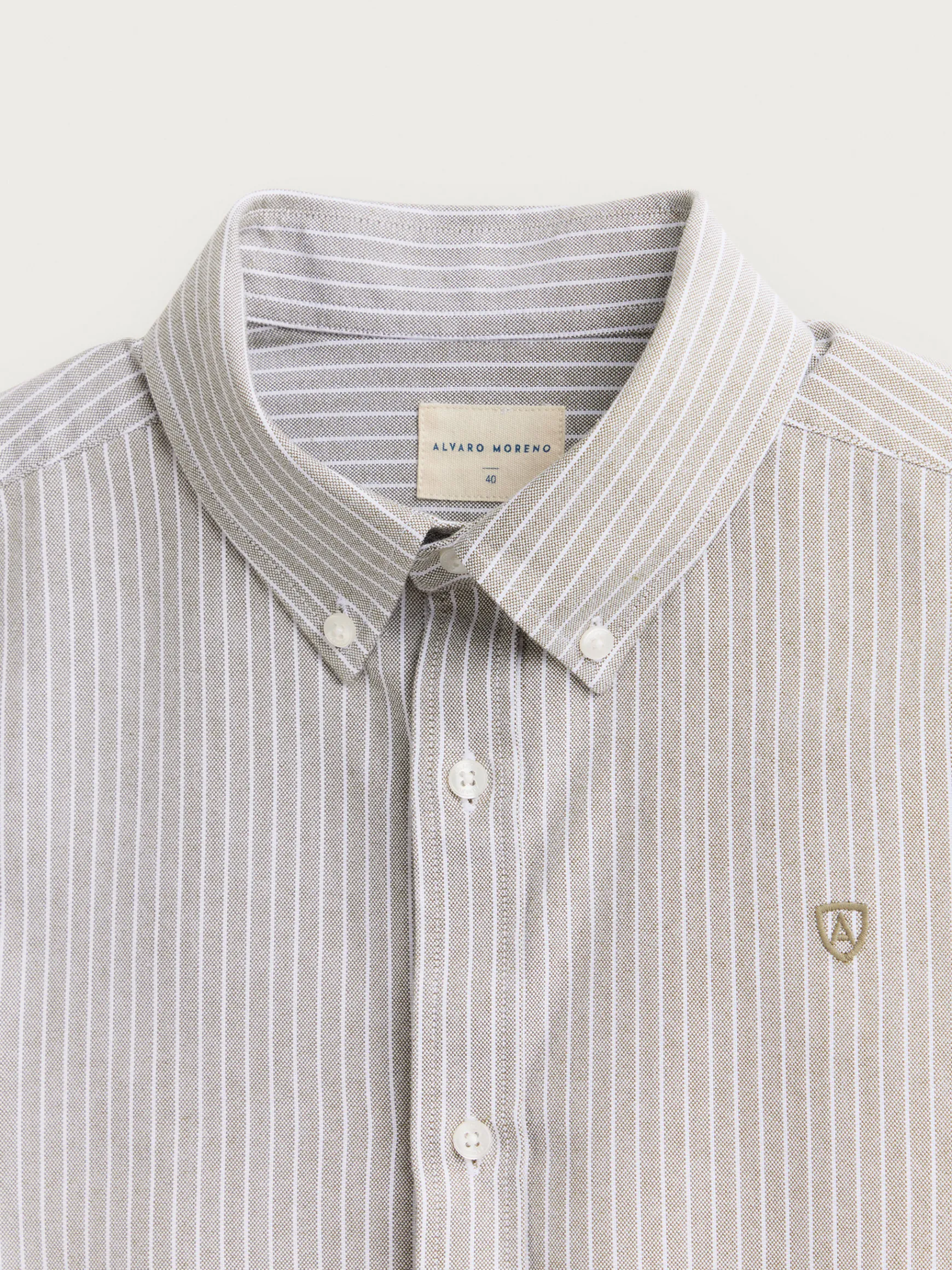 Alvaro Moreno Oxford|CAMISA OXFORD DIPLO Verde