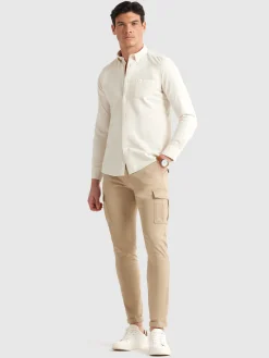 Alvaro Moreno Oxford|CAMISA OXFORD POCKET DYE Crudo