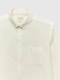 Alvaro Moreno Oxford|CAMISA OXFORD POCKET DYE Crudo