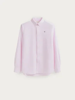 Alvaro Moreno Oxford|CAMISA OXFORD RAYAS Rosa