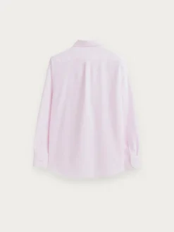 Alvaro Moreno Oxford|CAMISA OXFORD RAYAS Rosa