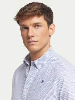 Alvaro Moreno Oxford|CAMISA OXFORD REGENT Azul
