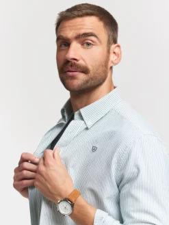 Alvaro Moreno Oxford|CAMISA OXFORD REGENT Verde