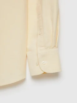 Alvaro Moreno Oxford|CAMISA OXFORD SOLID Amarillo