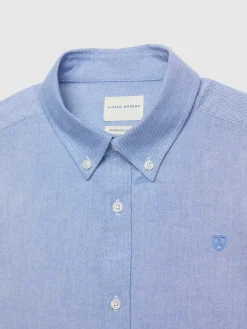 Alvaro Moreno Oxford|CAMISA OXFORD SOLID Azul
