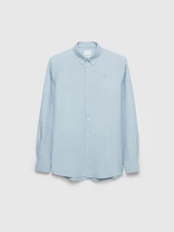 Alvaro Moreno Oxford|CAMISA OXFORD SOLID Azul