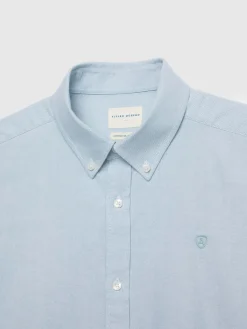Alvaro Moreno Oxford|CAMISA OXFORD SOLID Azul