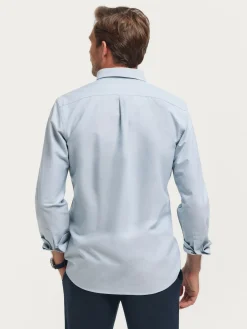 Alvaro Moreno Oxford|CAMISA OXFORD SOLID Azul