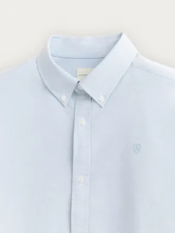 Alvaro Moreno Oxford|CAMISA OXFORD SOLID Azul
