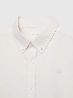 Alvaro Moreno Oxford|CAMISA OXFORD SOLID Beige