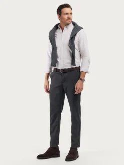 Alvaro Moreno Oxford|CAMISA OXFORD SOLID Beige