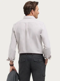 Alvaro Moreno Oxford|CAMISA OXFORD SOLID Beige