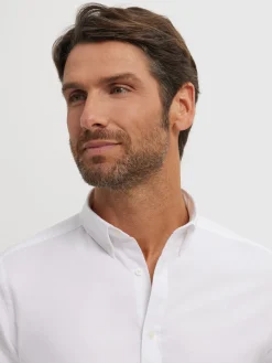 Alvaro Moreno Oxford|CAMISA OXFORD SOLID Blanco
