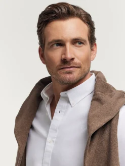 Alvaro Moreno Oxford|CAMISA OXFORD SOLID Blanco