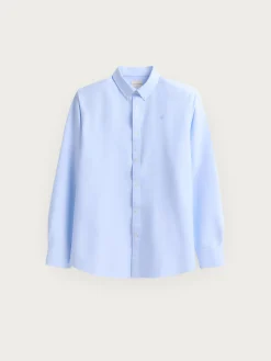 Alvaro Moreno Oxford|CAMISA OXFORD SOLID Celeste