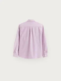 Alvaro Moreno Camisas|CAMISA OXFORD SOLID KIDS Burdeos