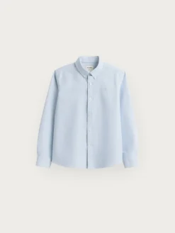 Alvaro Moreno Camisas|CAMISA OXFORD SOLID KIDS Azul