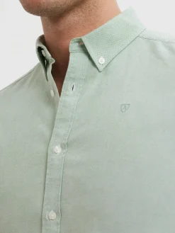Alvaro Moreno Oxford|CAMISA OXFORD SOLID Verde