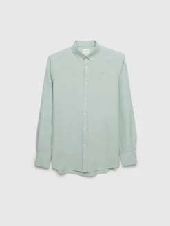 Alvaro Moreno Oxford|CAMISA OXFORD SOLID Verde