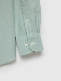 Alvaro Moreno Oxford|CAMISA OXFORD SOLID Verde