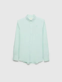 Alvaro Moreno Oxford|CAMISA OXFORD SOLID Verde