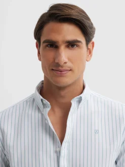 Alvaro Moreno Oxford|CAMISA OXFORD SUNNY Azul