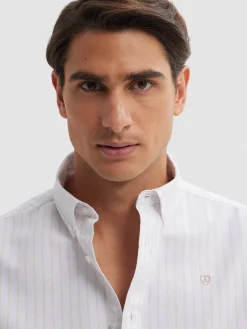 Alvaro Moreno Oxford|CAMISA OXFORD SUNNY Beige