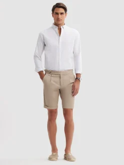 Alvaro Moreno Oxford|CAMISA OXFORD SUNNY Beige