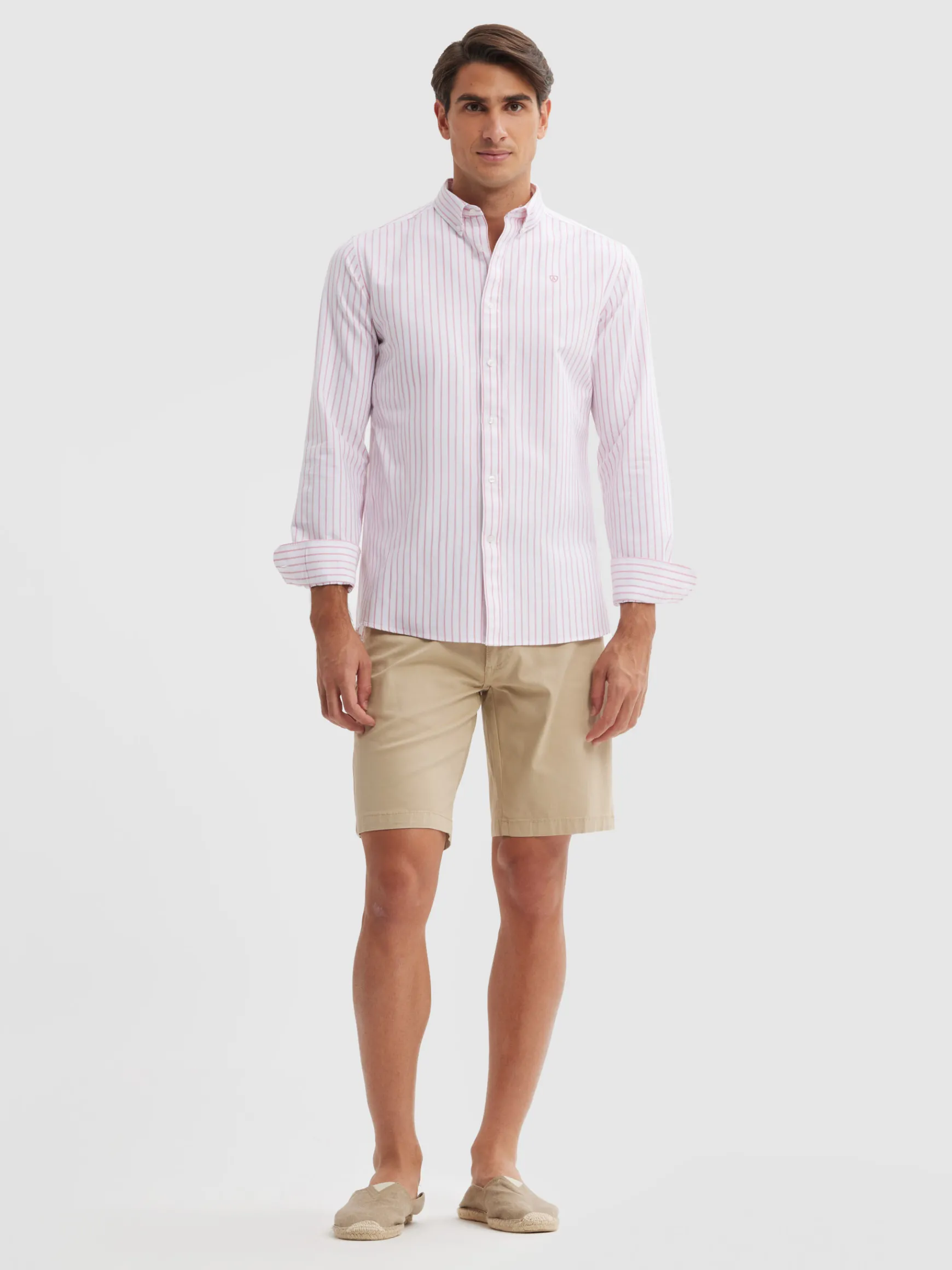 Alvaro Moreno Oxford|CAMISA OXFORD SUNNY Coral