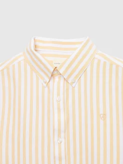 Alvaro Moreno Oxford|CAMISA OXFORD SUNSET Amarillo