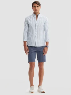 Alvaro Moreno Oxford|CAMISA OXFORD SUNSET Azul