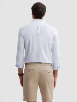 Alvaro Moreno Oxford|CAMISA OXFORD SUNSET Celeste