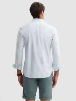 Alvaro Moreno Oxford|CAMISA OXFORD SUNSET Verde Agua