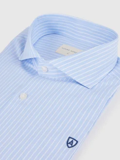 Alvaro Moreno Camisas Vestir|Camisas Vestir|CAMISA P. POINT DIPLO Celeste