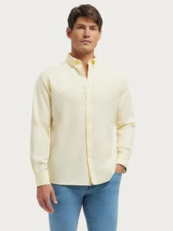 Alvaro Moreno Casual|CAMISA PANAMA DYE Amarillo