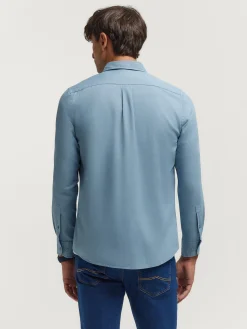 Alvaro Moreno Casual|CAMISA PANAMA DYE Azul