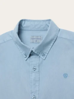 Alvaro Moreno Casual|CAMISA PANAMA DYE Azul