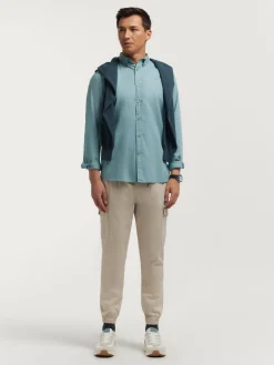 Alvaro Moreno Casual|CAMISA PANAMA DYE Azul