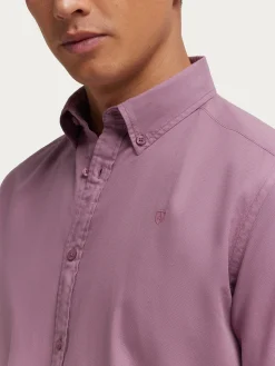 Alvaro Moreno Casual|CAMISA PANAMA DYE Burdeos