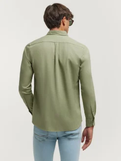 Alvaro Moreno Casual|CAMISA PANAMA DYE Verde